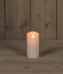 KaarsParelWaxRustiekBewegendeVlam75X15Cm3XaaaTimerAnnasCollection-Annascollection