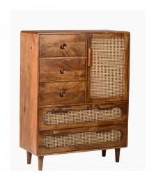 BrixOpbergkastAnnaMangohoutmetwebbing116x87cm