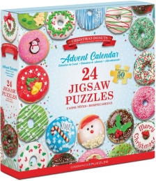 PuzzleAdventskalender-ChristmasDonutsPuzzel24x50stukjes