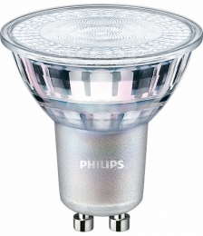 PhilipsMASTERGU10LEDSpot37-35WWarmWitDimbaar
