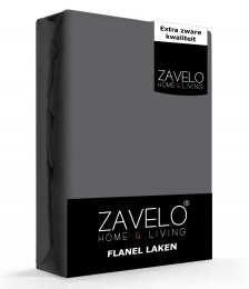 ZaveloFlanelLakenAntraciet-2-persoons200x260cm