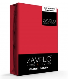 ZaveloFlanelLakenRood-2-persoons200x260cm