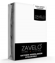ZaveloHoeslakenKatoenStrijkvrijWit-Lits-jumeaux180x200cm