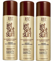 JetSetSunSelfTanningBruiningsspray3x150mlVOORDEELPAKKET