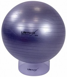 LifemaxxGymball-Anti-BurstFitnessball-75cm-Zilver