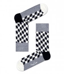 HappySocksFilledOpticSokkenGrijs-36-40