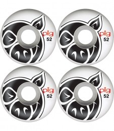 PigPigHeadNaturalSkateboardWielen52