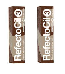 RefectoCilWenkbrauwverfNr3Bruin2Stuks