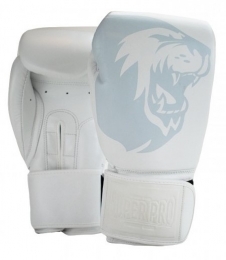 SuperProCombatGearLegendSELederenKickBokshandschoenen-Wit-16oz