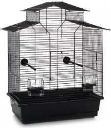BeezteesIza2Pagode-Vogelkooi-Zwart-45x28x595cm