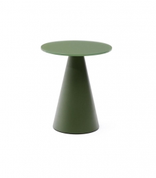 KaveHomeRondeBijzettafelWilshire30cm-Donkergroen