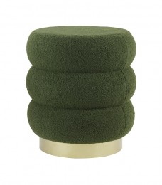 LightLivingPoefKimiTeddy-Olijfgroen-Rond