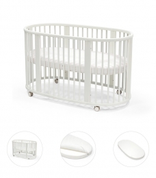 StokkeSleepiBedbundelwitmetmatrashoeslaken