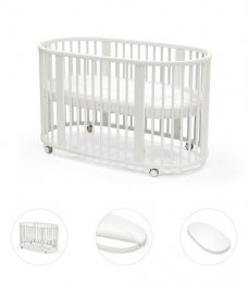 StokkeSleepiBedbundelwitmetmatrashoeslaken