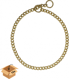 Slipkettingkleineschakel-Messing-Setvan10stuks