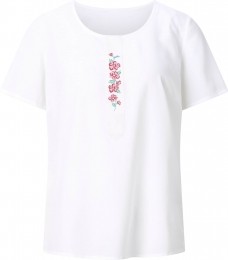 Blousemetkortemouwen