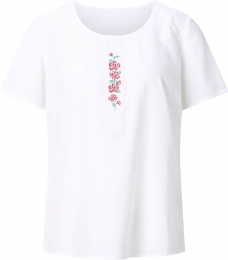 Blousemetkortemouwen