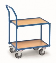 Fetra135400Platformwagen-2EtagesMetRandLaadvlak605X405Mm