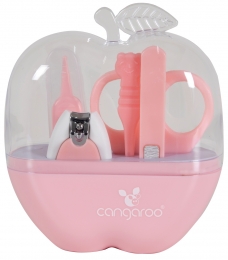 CangarooApplePinkBabyManicureset