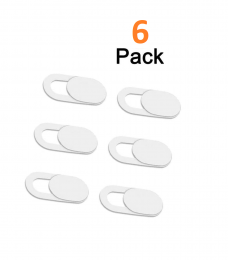 WebcamCover-Privacyschuifje-GeschiktvooriMacLaptopenTablet-Wit-6stuks