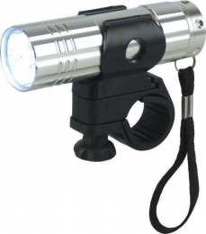 DytoFietsKoplamp-Zaklamp-9LED-Batterij-Grijs