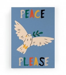 WanddecoratiePeacePleaseReallyNiceThings
