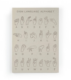 WanddecoratieSignLanguageReallyNiceThings