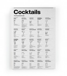 WanddecoratieCocktailsblack-whiteReallyNiceThings