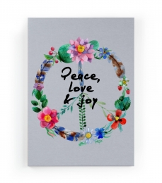 WanddecoratiePeaceLoveJoyReallyNiceThings