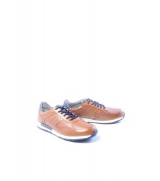 SiouxHerensneakerscognac105