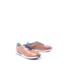 SiouxHerensneakerscognac9