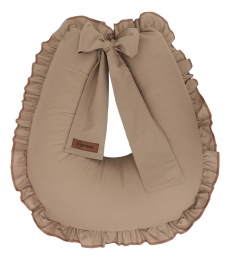 MordesignRuffleCappuccinoVoedingskussen