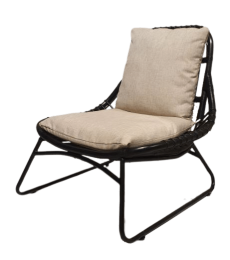 FauteuilBrixrotanzwart