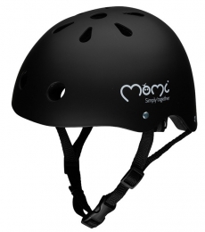 MomiMimiMatteBlack48-55cmKinderhelmROBI00062