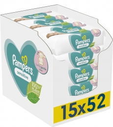 Pampers-Sensitive-Billendoekjes-780doekjes-15x52