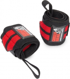 GorillaWearWristWrapsPro-ZwartRood