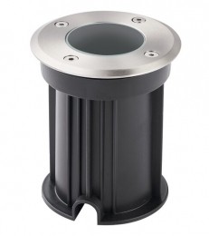 GrondspotRondTuinverlichtingGU10FittingWaterdichtIP67RVS