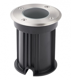 GrondspotRondTuinverlichtingGU10FittingWaterdichtIP67RVS