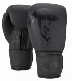 SuperProCombatGearLegendLederenKickBokshandschoenen-Grijs-18oz