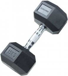 LifemaxxCrossmaxxHexaDumbbell-5kg