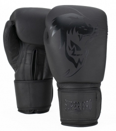 SuperProCombatGearLegendLederenKickBokshandschoenen-Grijs-16oz