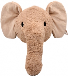 LabelLabelElephantEllyNougatMuurdecoratie