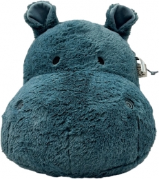 LabelLabelHippoHarveyBlauwMuurdecoratieLLPL-04076