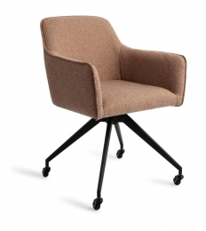 JesperHomeEetkamerstoelHofuGlideBlack-FrenchToast