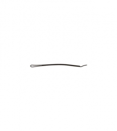 SibelHaarspeldjesstraightbollendzwart50mm-24st