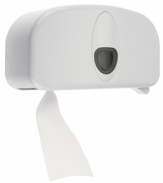 PlastiQline2020PlastiQline2020kunststof2-rolstoiletrolhouderdoprollenPQ20SDuo-wit