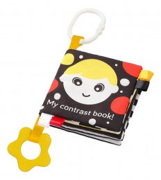 BabyOnoMyContrastBookZachtBuggyboekje