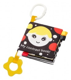 BabyOnoMyContrastBookZachtBuggyboekje