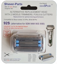 HuismerkUniverseleScheerblad-ScheercassettevoordeBRAUN92S92M94M90S90BSERIES9