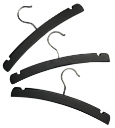 BabsanaKledinghangersHoutZwartper3Stuks